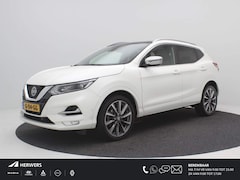 Nissan Qashqai - 1.3 DIG-T Tekna + AUTOMAAT / Trekhaak (1500kg) Trekgewicht / Lederen bekleding / Panoramad