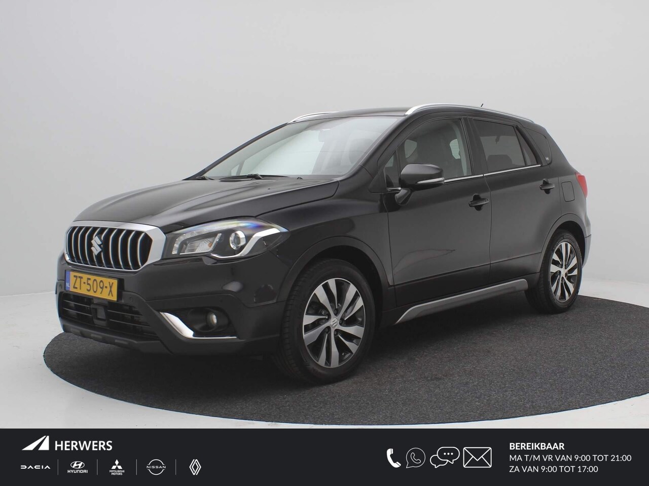 Suzuki S-Cross - 1.4 Boosterjet High Executive / Trekhaak / Lederen bekleding / Navigatie / 1ste Eigenaar / - AutoWereld.nl