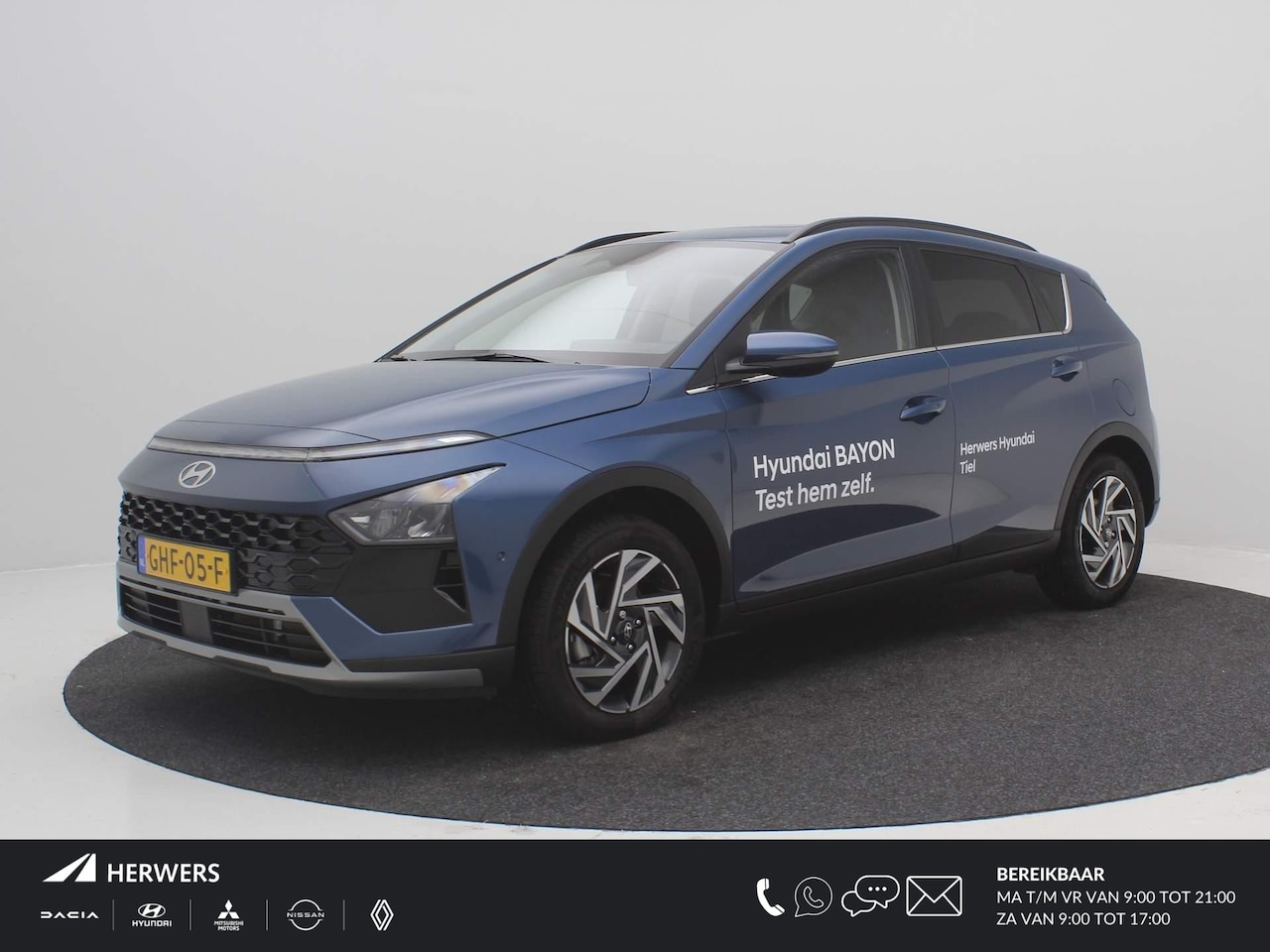 Hyundai Bayon - 1.0 T-GDI Premium Sky / Navigatie / Nieuw model / LMV / Full LED lampen / Schuif-kanteldak - AutoWereld.nl