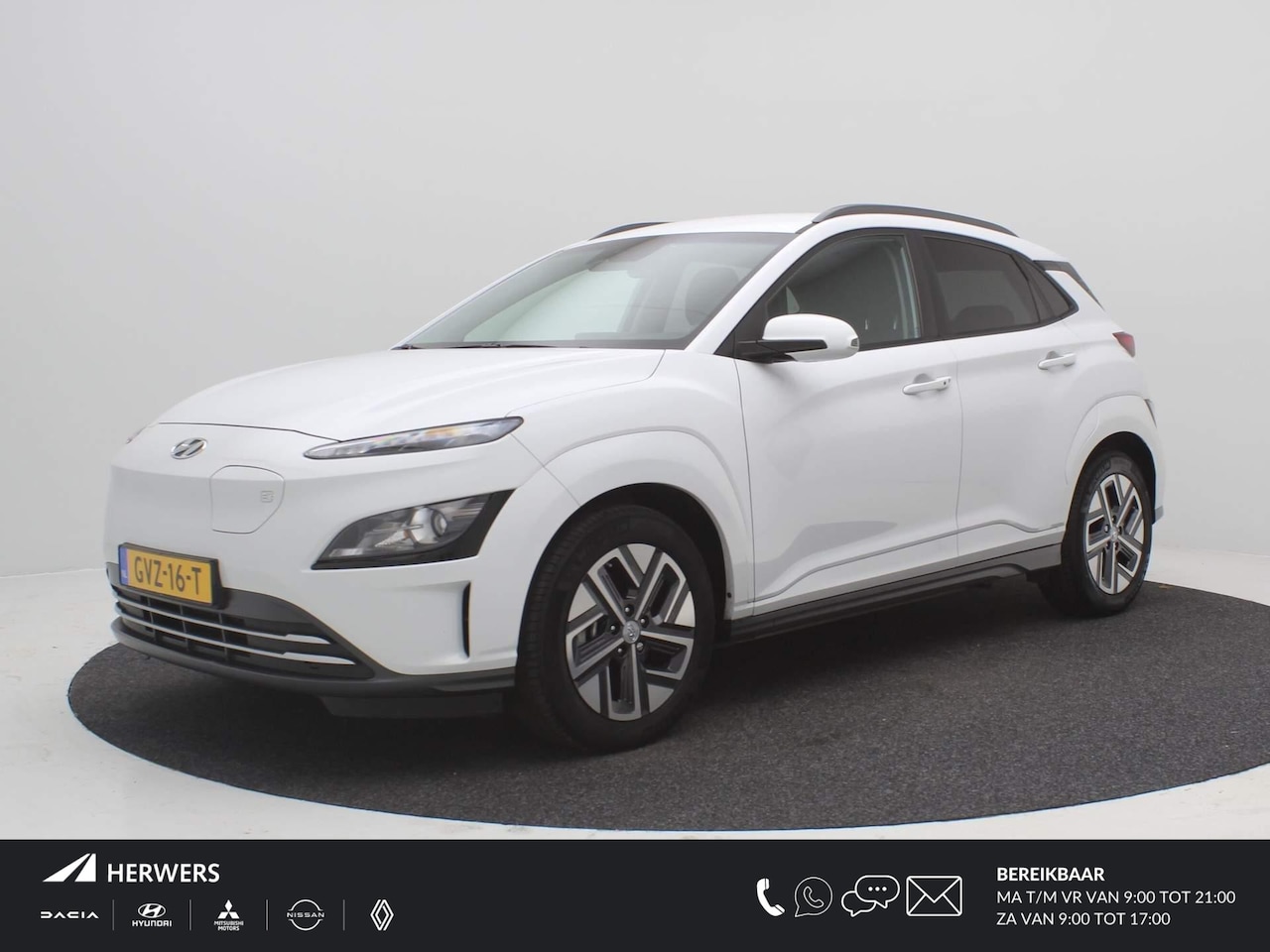 Hyundai Kona Electric - EV Fashion 64 kWh / 3-Fase laden / Navigatie / Bluelink / Climate Control / Airconditionin - AutoWereld.nl