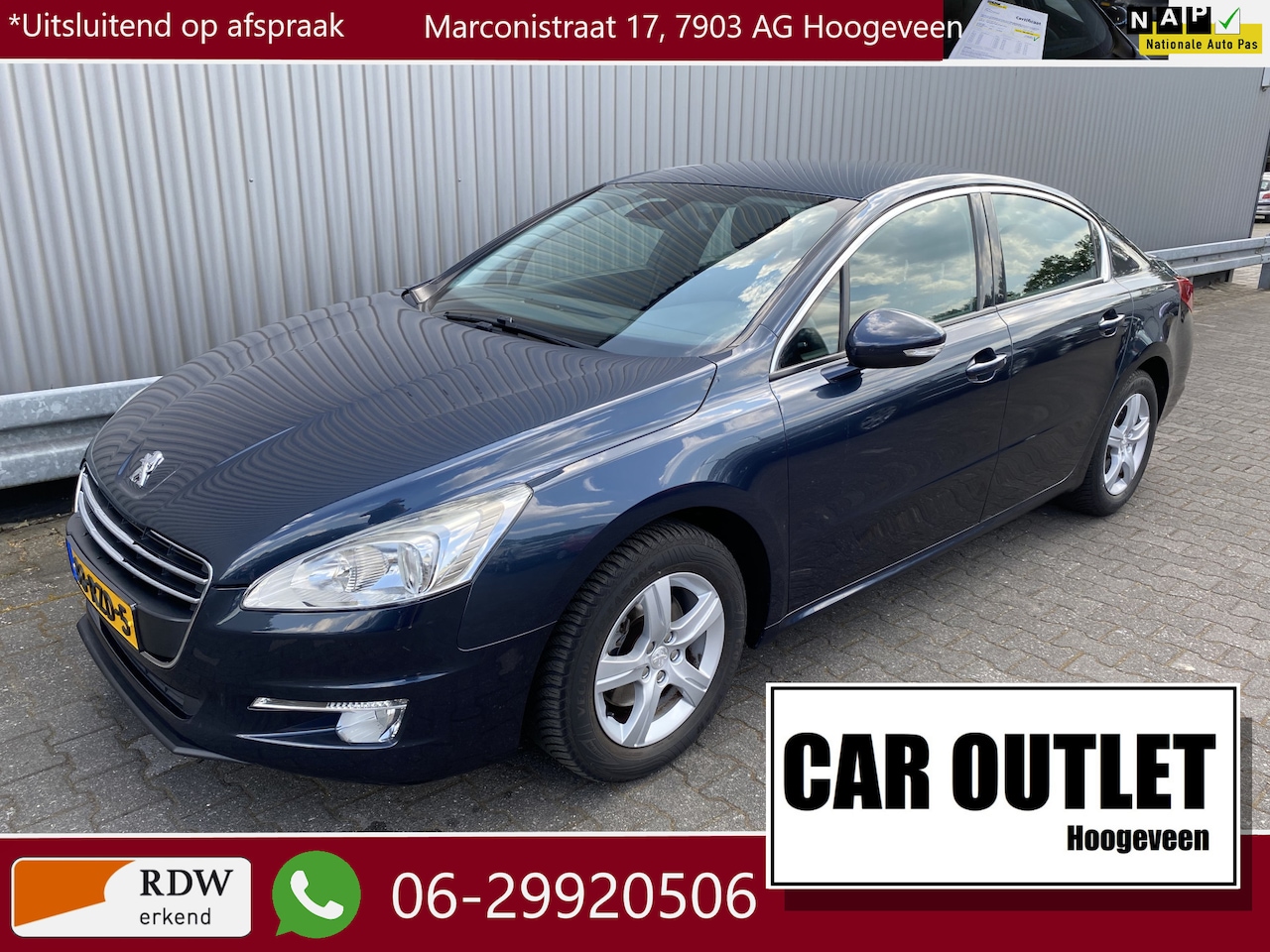 Peugeot 508 - 1.6 THP Blue Lease Executive 142Dkm.NAP, Navi, A/C, CC, PDC, LM, nw. APK – Inruil Mogelijk - AutoWereld.nl