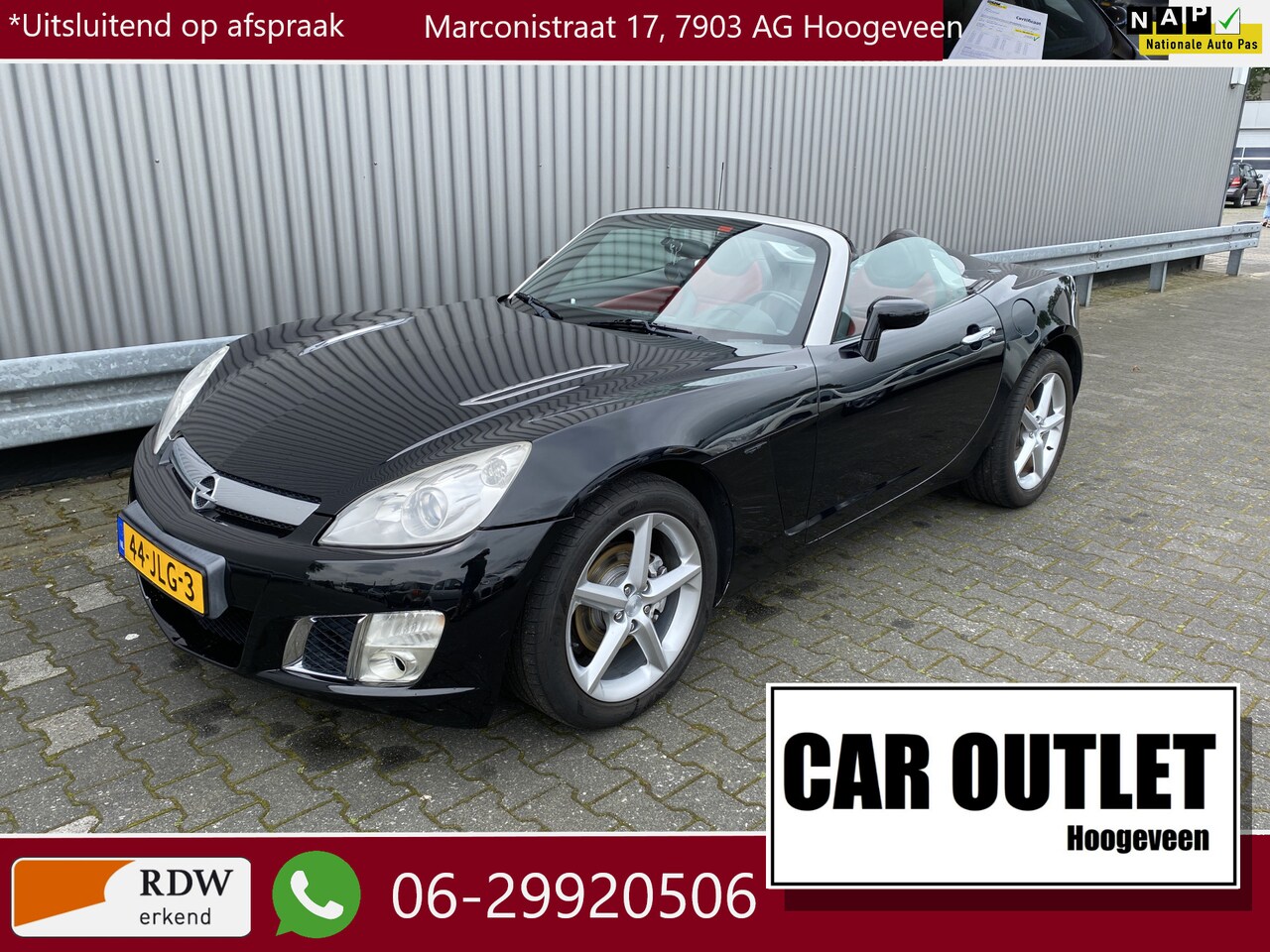 Opel GT - 2.0 Turbo ECOTEC 146Dkm.NAP! Leer, CC, LM, nw. APK – Inruil Mogelijk – - AutoWereld.nl