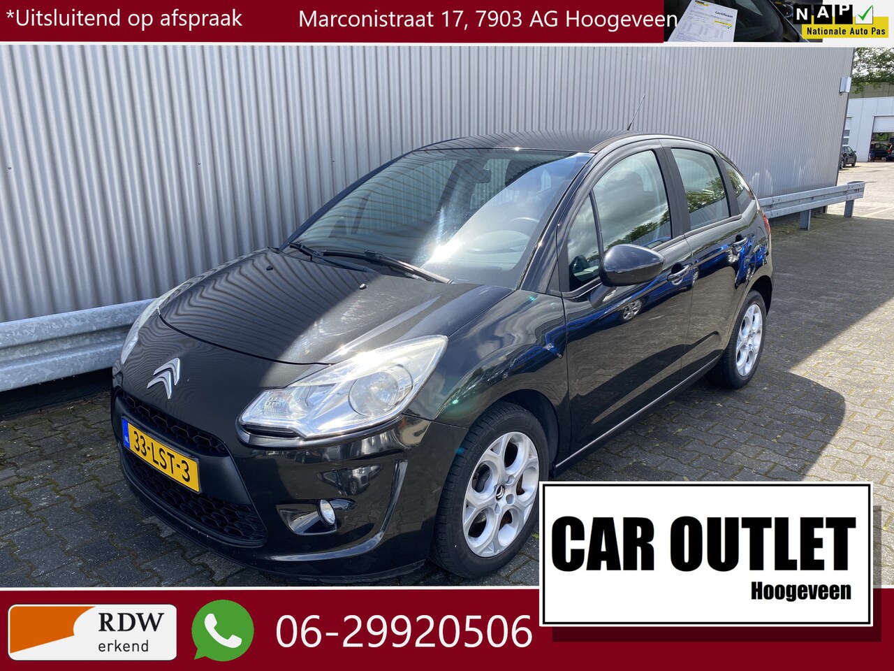 Citroën C3 - 1.4 Ligne Business Clima, CC, PDC, LM, nw. APK – Inruil Mogelijk – - AutoWereld.nl