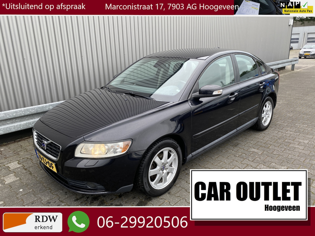 Volvo S40 - 1.8 Edition I 212Dkm.NAP, 2e Eignr, A/C, CC, PDC, LM, Trekh, – Inruil Mogelijk – - AutoWereld.nl