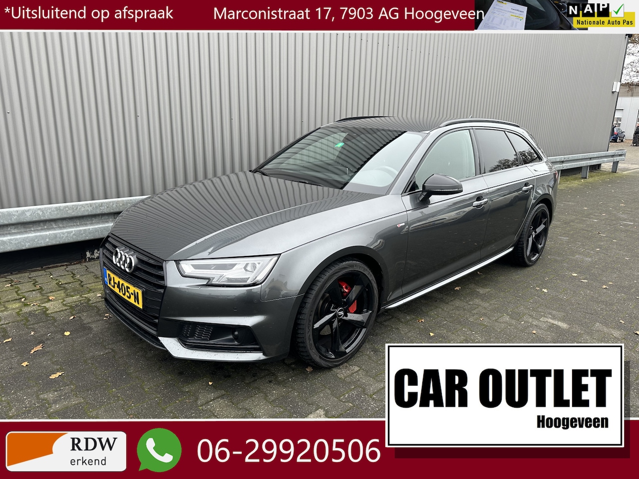 Audi A4 Avant - 2.0 TDI Sport Pro Line S Virtual, Navi, Massage, LED, Aut. --Inruil Mogelijk-- - AutoWereld.nl