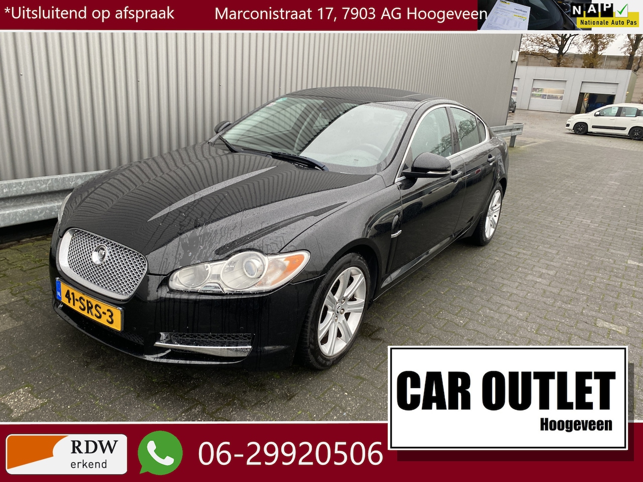 Jaguar XF - 3.0D V6 Luxury 169Dkm. Leer, Navi, CC, Schuif/Kantel, PDC & Cam, nw. APK – Inruil Mogelijk - AutoWereld.nl