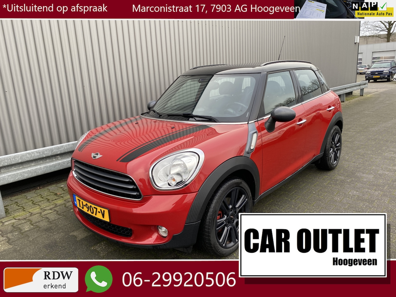 MINI Countryman - Mini 1.6 Cooper Chili John Cooper WORKS, Leer, Pano, Navi, Clima, CC, PDC, LM – Inruil Mog - AutoWereld.nl