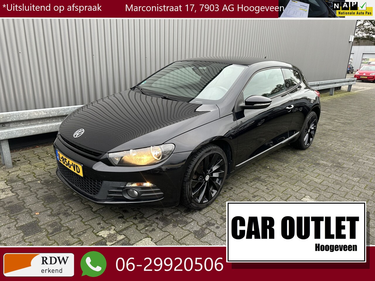 Volkswagen Scirocco - 1.4 TSI Highline Plus AUTOMAAT Airco LM --Inruil Mogelijk-- - AutoWereld.nl