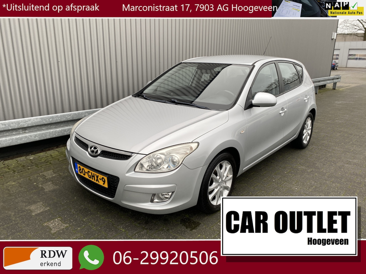 Hyundai i30 - 1.4i Dynamic Luxe 1.4i Dynamic Luxe 5-Drs, A/C, LM, Afnb.Trekhaak & Nieuwe APK – Inruil Mogelijk – - AutoWereld.nl