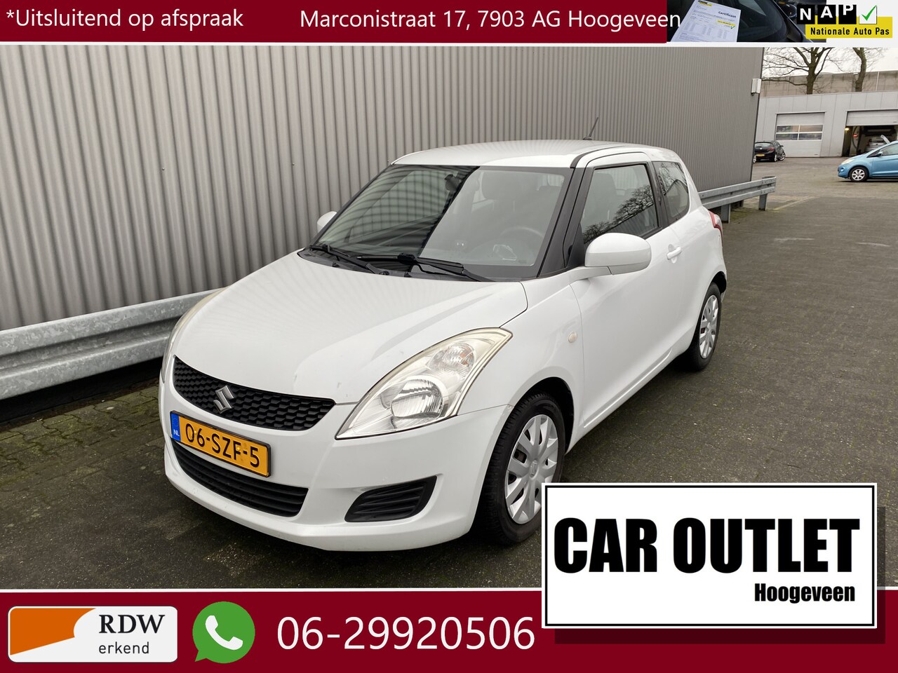 Suzuki Swift - 1.2 Comfort EASSS Airconditioning, Parrot Carkit & Nieuwe APK – Inruil Mogelijk – - AutoWereld.nl