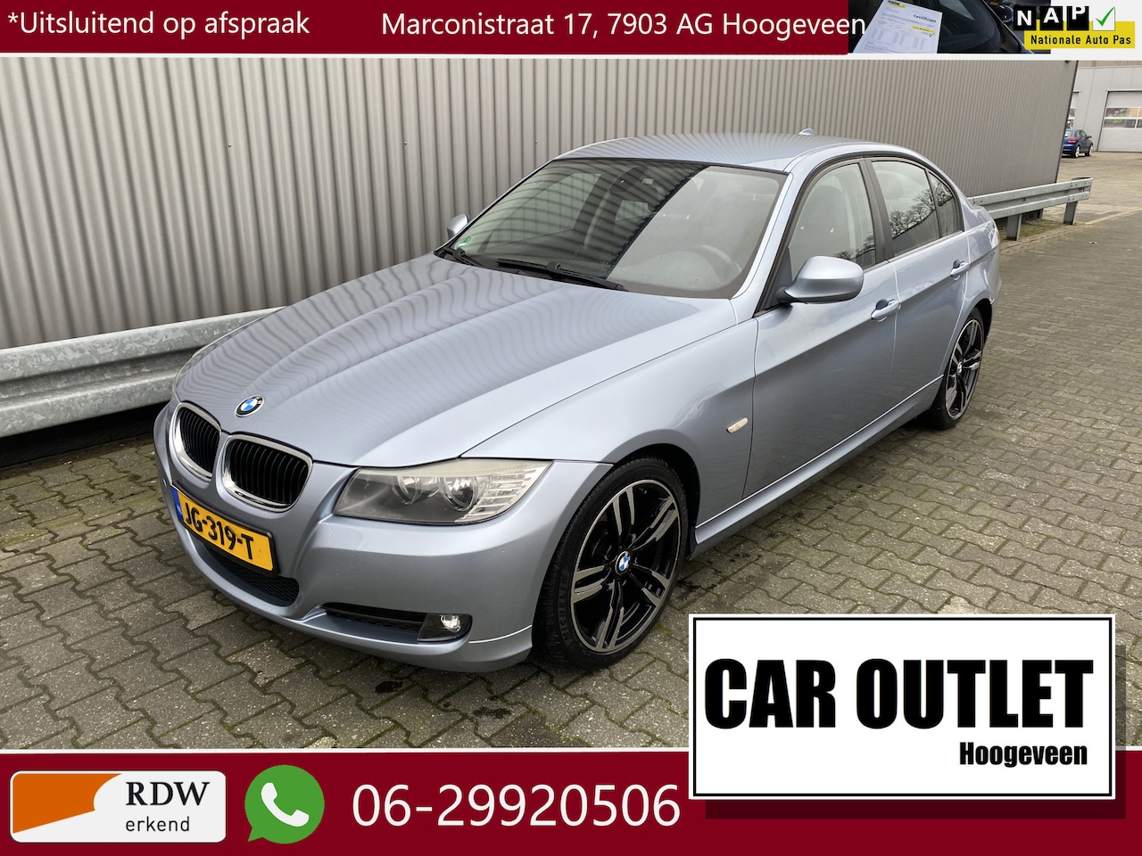 BMW 3-serie - 318i Executive AUTOMAAT, Half Leer, Clima, CC, PDC, LM, – Inruil Mogelijk – - AutoWereld.nl