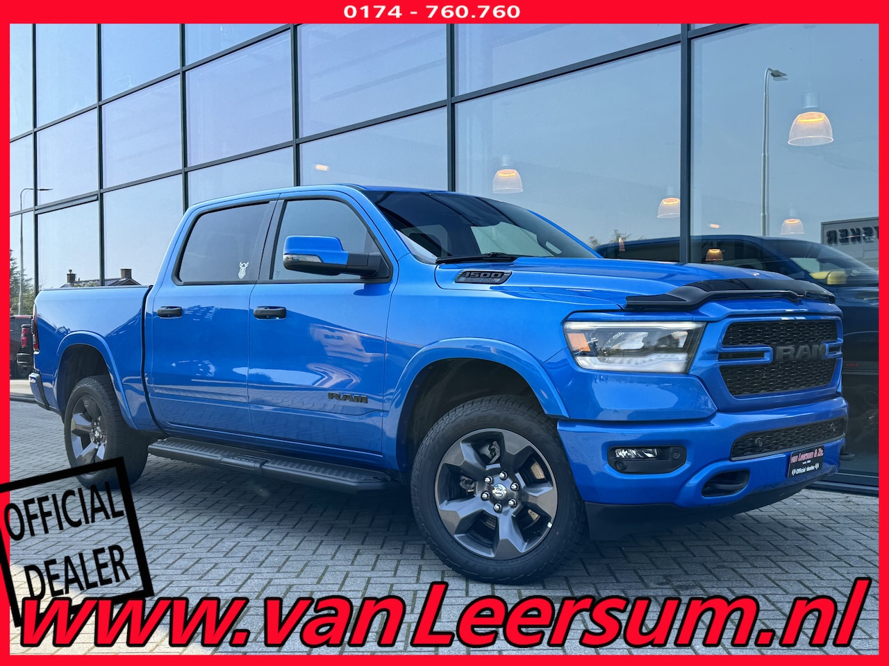 Dodge Ram 1500 - Big Horn Build to Serve | Hydro Blue | Achteruitrijcamera - AutoWereld.nl