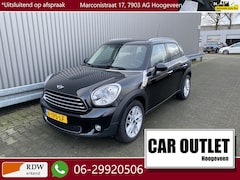 MINI Countryman - 1.6 Cooper Chili Half Leer, Clima, Stoelvw, Navi, PDC, LM, nw. APK – Inruil Mogelijk –