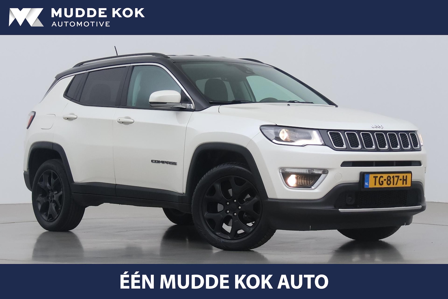 Jeep Compass - 1.4 MultiAir Limited 4x4 | Automaat | Trekhaak | 18 Inch | Stoel+Stuurverwarming - AutoWereld.nl