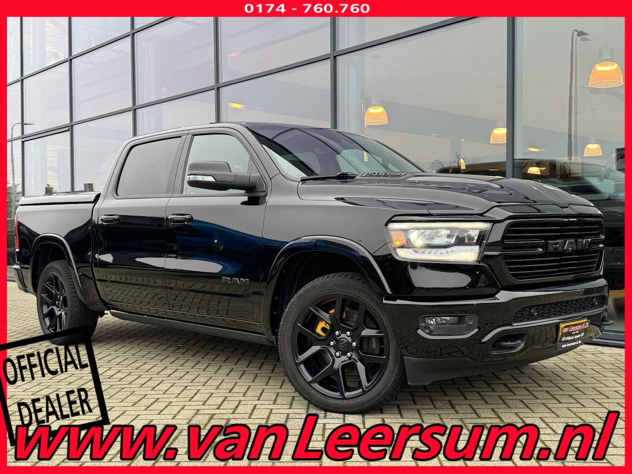 Dodge Ram 1500 - Laramie Night | Pano | H&K | Alarm klasse III | Uitlaatklep - AutoWereld.nl