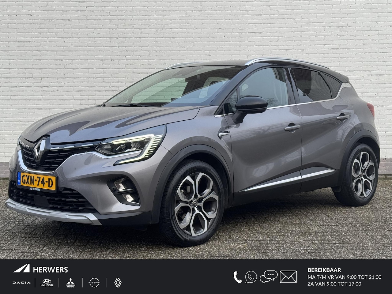 Renault Captur - 1.3 TCe 140 Intens / Trekhaak / Groot Navigatie 9,3" / 18" / Camera / PDC / Cruise / Clima - AutoWereld.nl