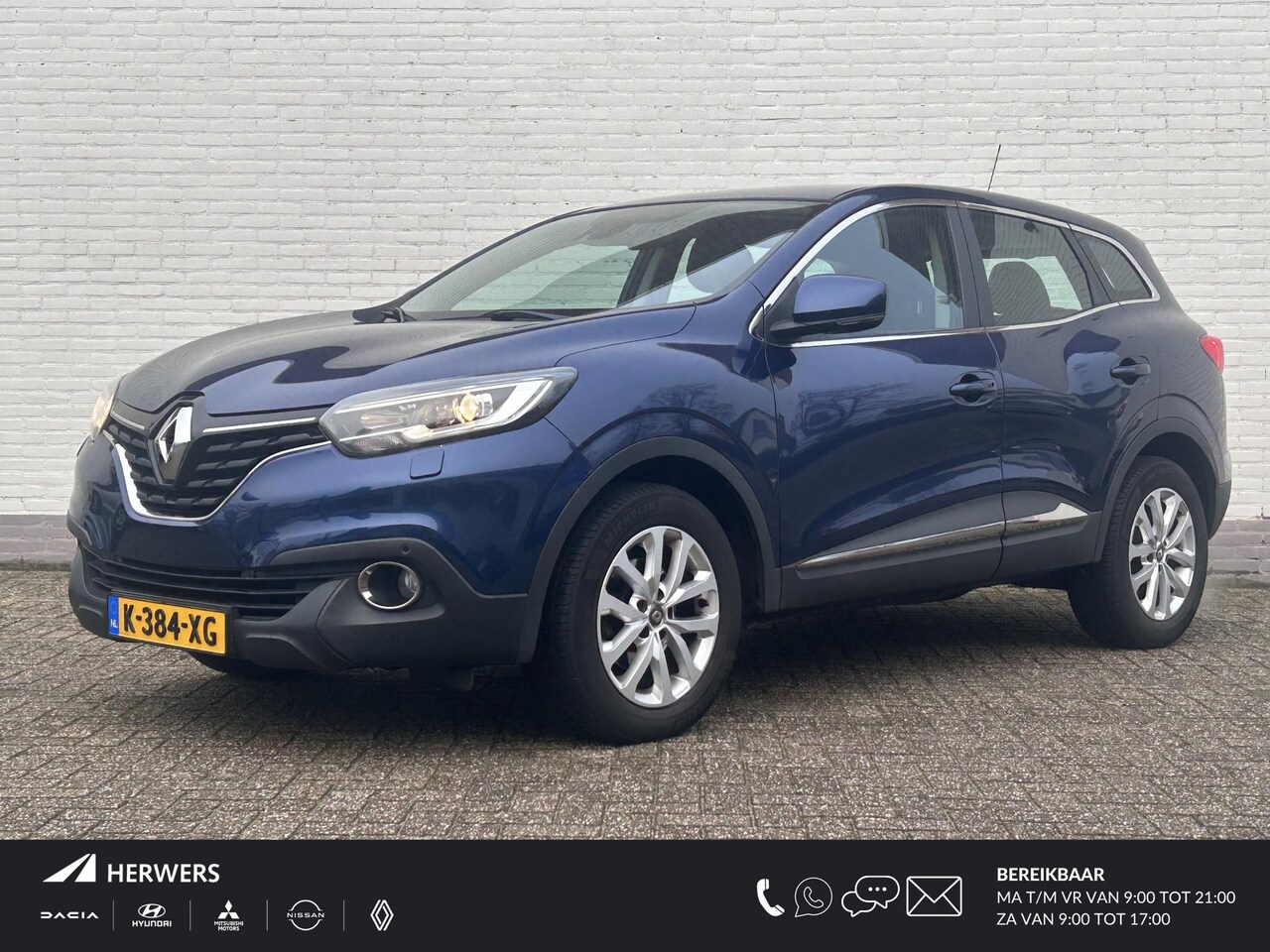 Renault Kadjar - 1.2 TCe Limited / Clima / Navi / Cruise /  stoel verw. / Apple carplay & Android auto / Bl - AutoWereld.nl