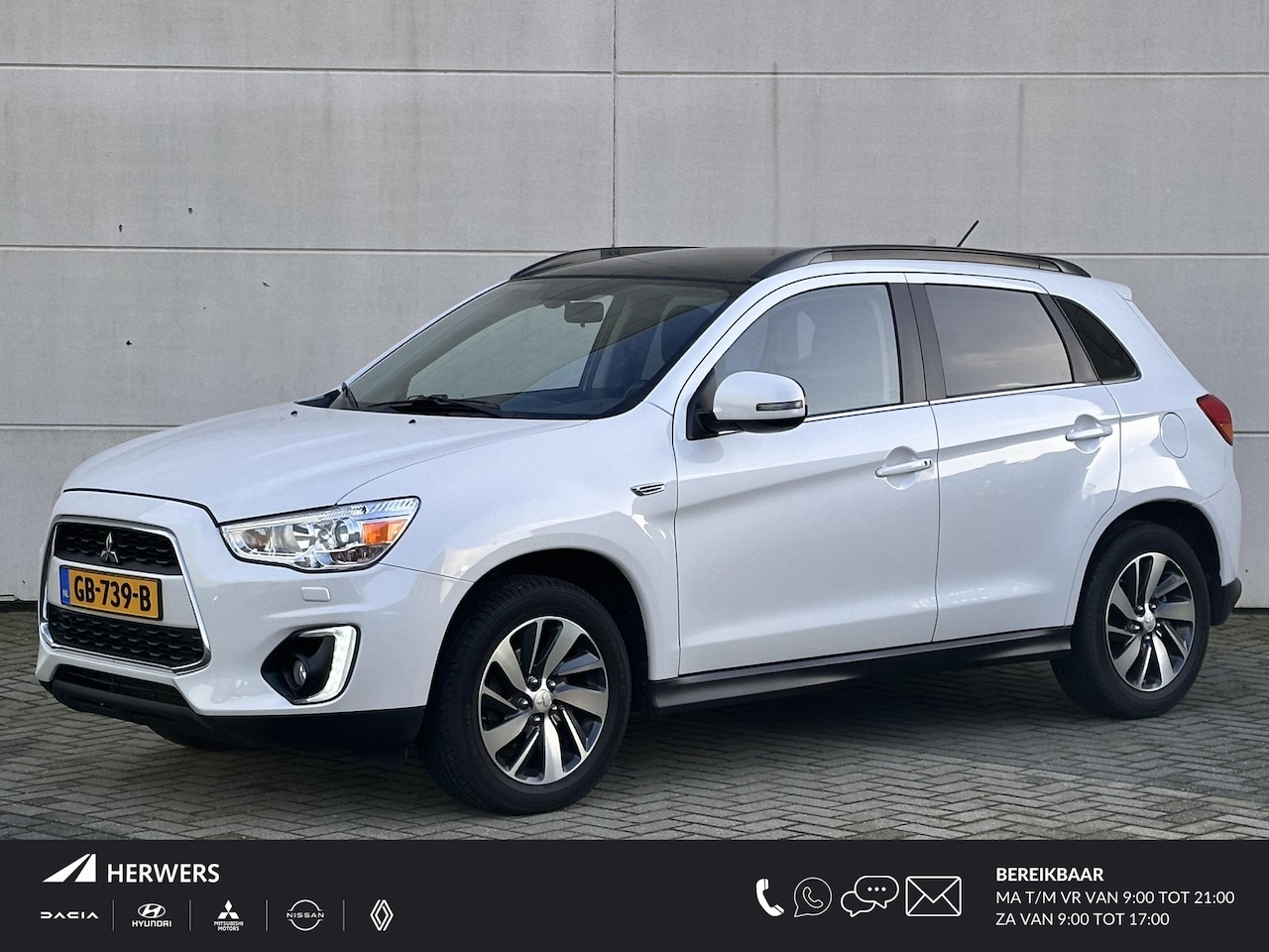 Mitsubishi ASX - 1.6 Cleartec Intense+ / Navigatie / Achteruitrijcamera / Panoramadak / Trekhaak / Climate - AutoWereld.nl