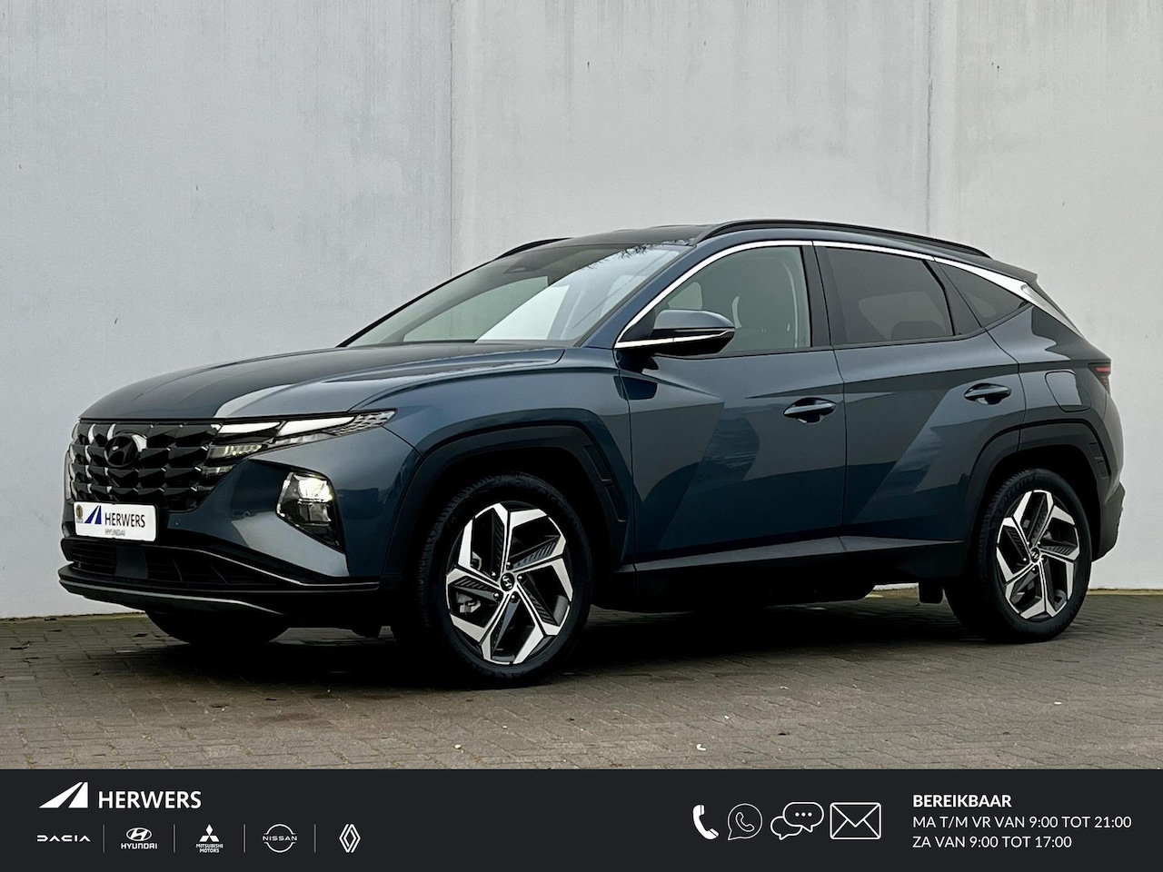 Hyundai Tucson - 1.6 T-GDI PHEV 4WD 265 pk Comfort Smart 4WD Plug-in / Trekgewicht 1.350 kg / Navigatie / A - AutoWereld.nl