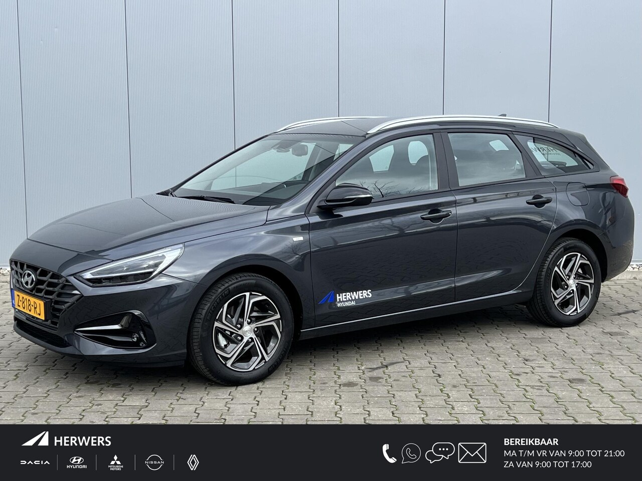 Hyundai i30 Wagon - 1.0 T-GDi MHEV Comfort Smart /  AppleCar Play & Android Auto / DAB / Airco / Cruise Contro - AutoWereld.nl