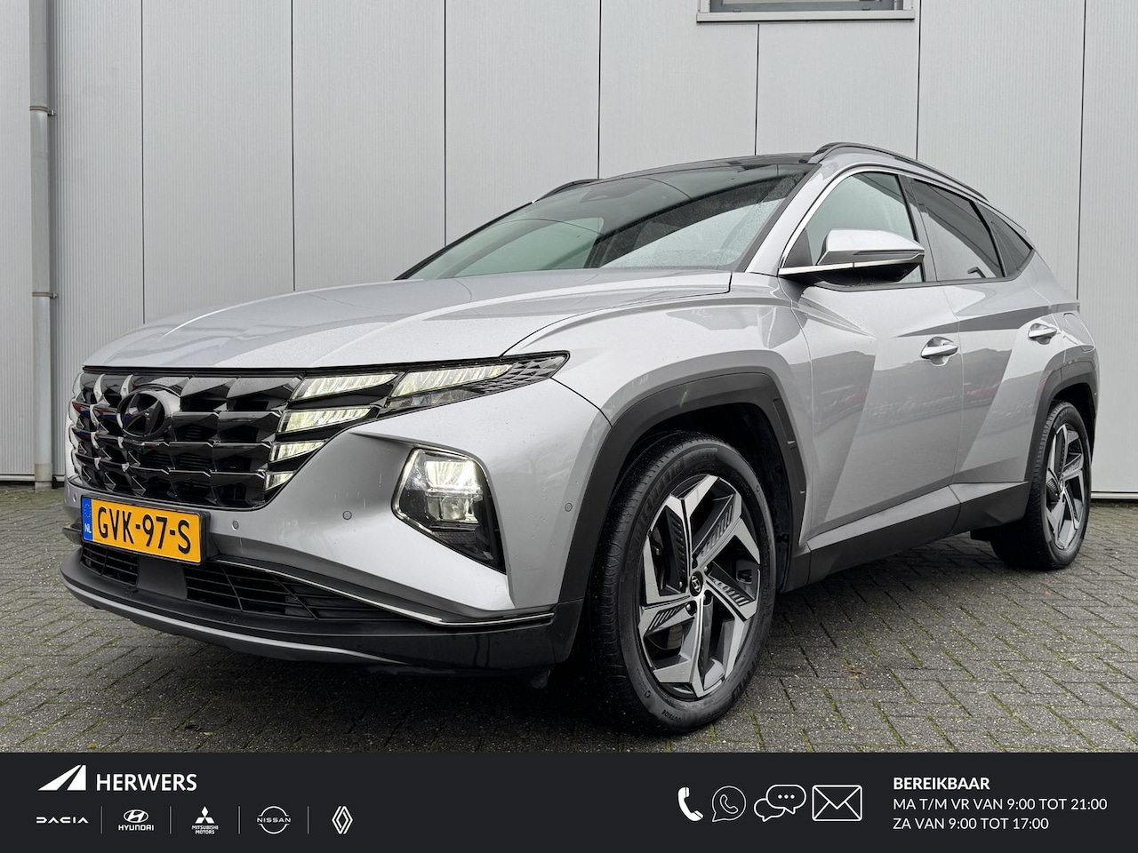 Hyundai Tucson - 1.6 T-GDI PHEV Premium Sky 4WD / 19" / Lederen bekleding / stoelverwarming en stoelventila - AutoWereld.nl