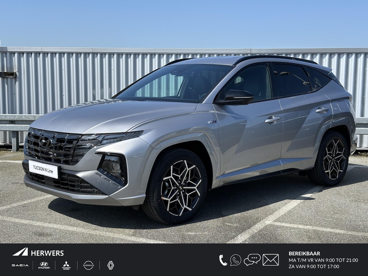 Hyundai Tucson - 1.6 T-GDI PHEV N Line 4WD / Stoel verwarming+verkoeling / Navigatie + Apple Carplay/Androi - AutoWereld.nl