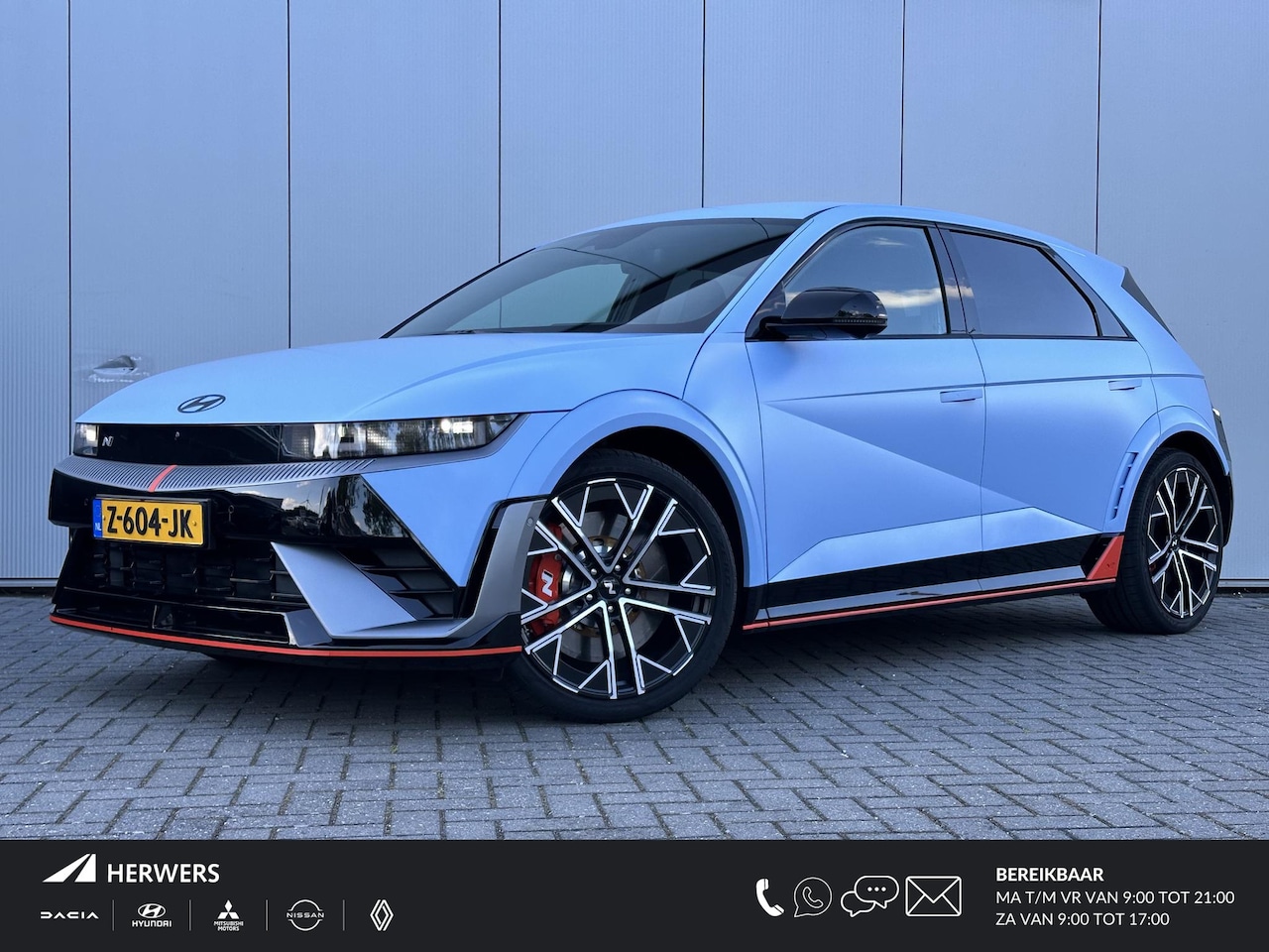 Hyundai IONIQ 5 - N AWD 84 kWh / 650 PK & 770 NM / Performance Blue Matt / 360 Camera / Digital Center Mirro - AutoWereld.nl