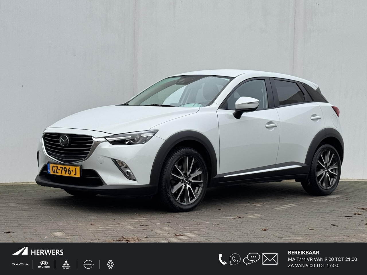 Mazda CX-3 - 2.0 SkyActiv-G 150 GT-M 4WD / All season banden / Stoelverwarming / Head-up display / Lede - AutoWereld.nl