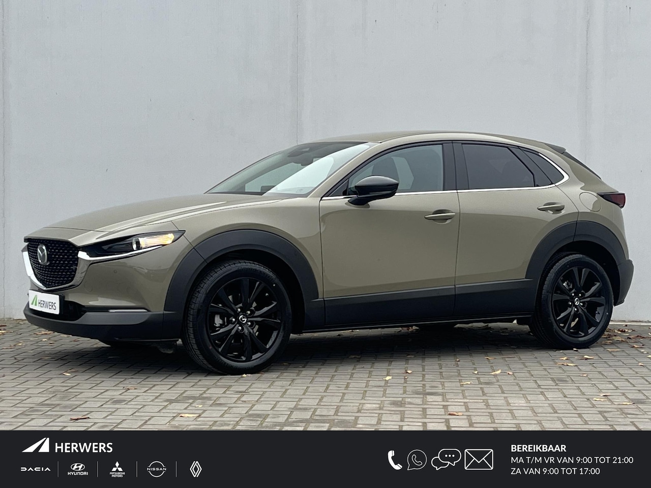 Mazda CX-30 - 2.0 e-SkyActiv-G 150PK M Hybrid Homura Automaat / Adaptieve cruise control / Dodehoekdetec - AutoWereld.nl