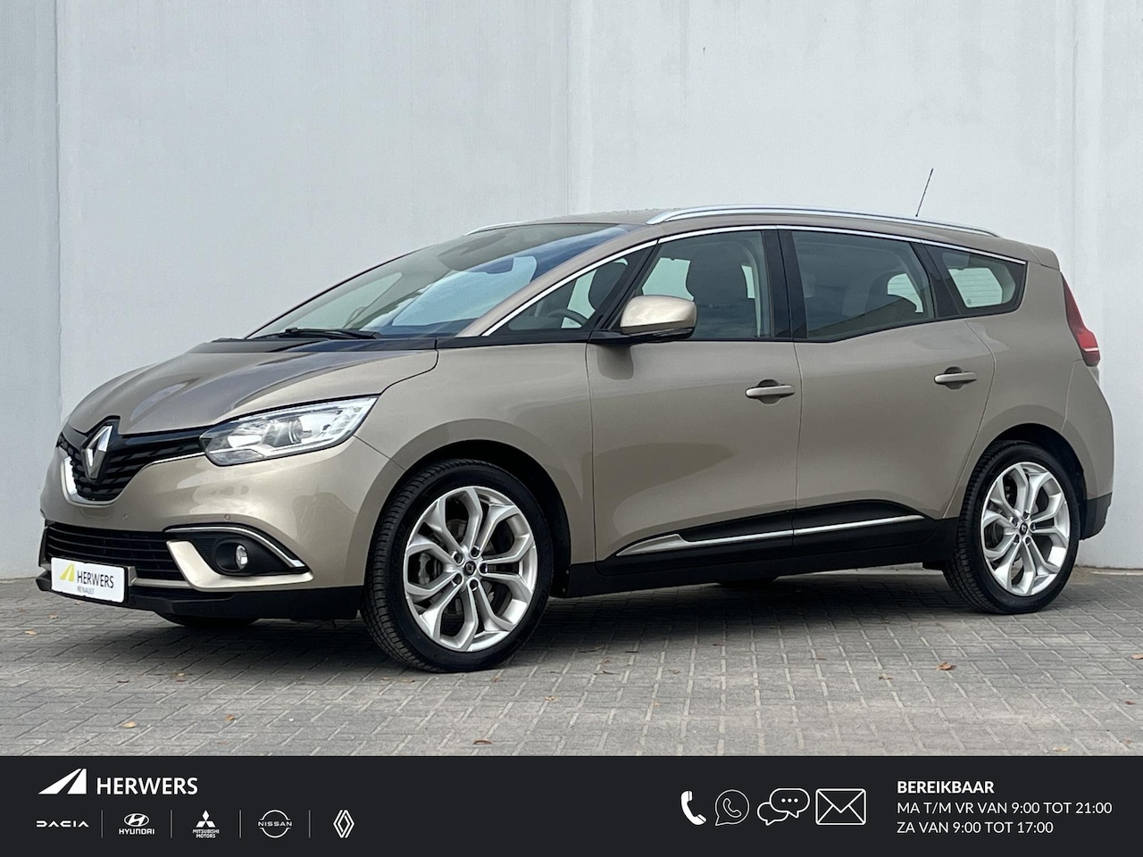 Renault Grand Scénic - 1.3 TCe 140PK EDC Automaat Intens 7p. / Navigatie / Keyless / Climate control / 1.500 kg t - AutoWereld.nl