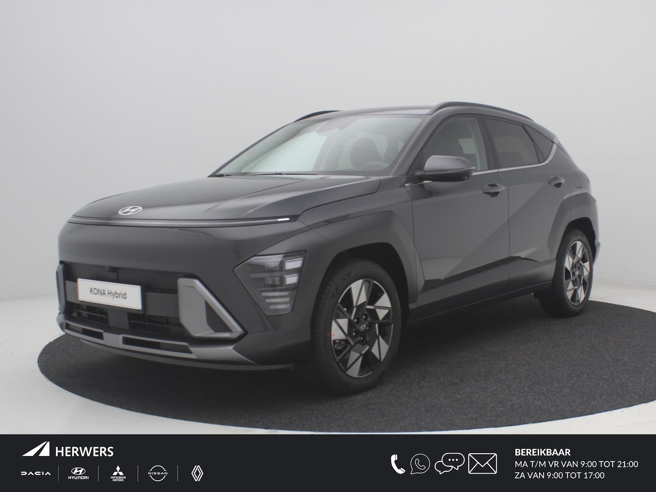 Hyundai Kona - 1.6 GDI HEV Premium / €1500,- Voordeel / €40.290.- Rijklaar / Uit Voorraad Leverbaar! / Na - AutoWereld.nl