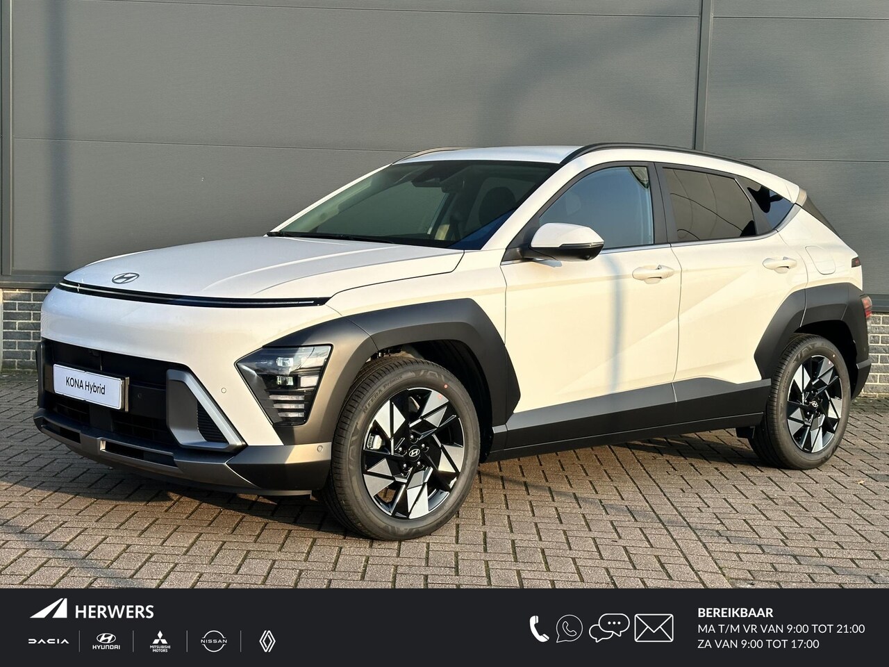 Hyundai Kona - 1.6 GDI HEV Premium / €1750,- Voordeel / €39.940.- Rijklaar / Uit Voorraad Leverbaar! / Na - AutoWereld.nl