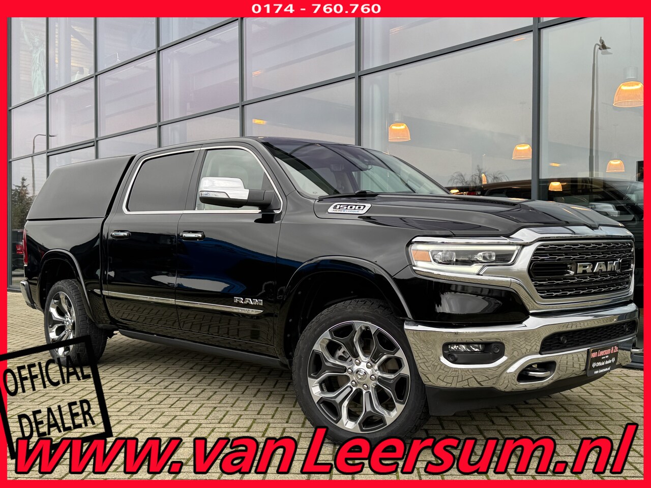 Dodge Ram 1500 - Limited | Huif | Pano | H&K | LPG boven & onderbouw tank - AutoWereld.nl