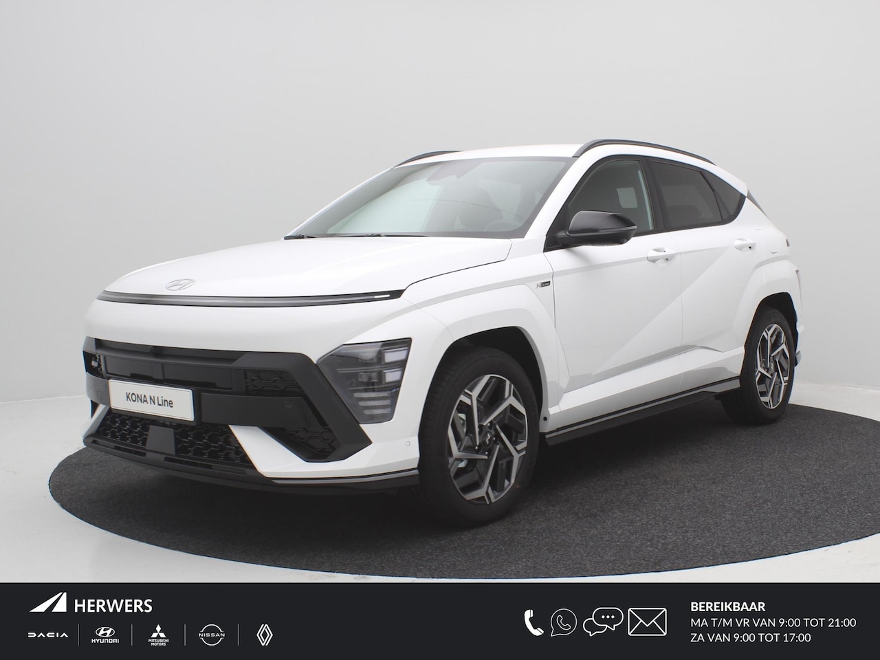 Hyundai Kona - 1.6 GDI HEV N Line / € 1750,- Voordeel / € 39.940 Rijklaar / Direct Leverbaar / N Line / F - AutoWereld.nl