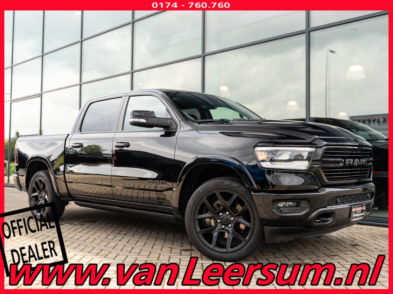 Dodge Ram 1500 - Laramie Night | Pano | H&K | Tailgate doors | Fifth wheel - AutoWereld.nl