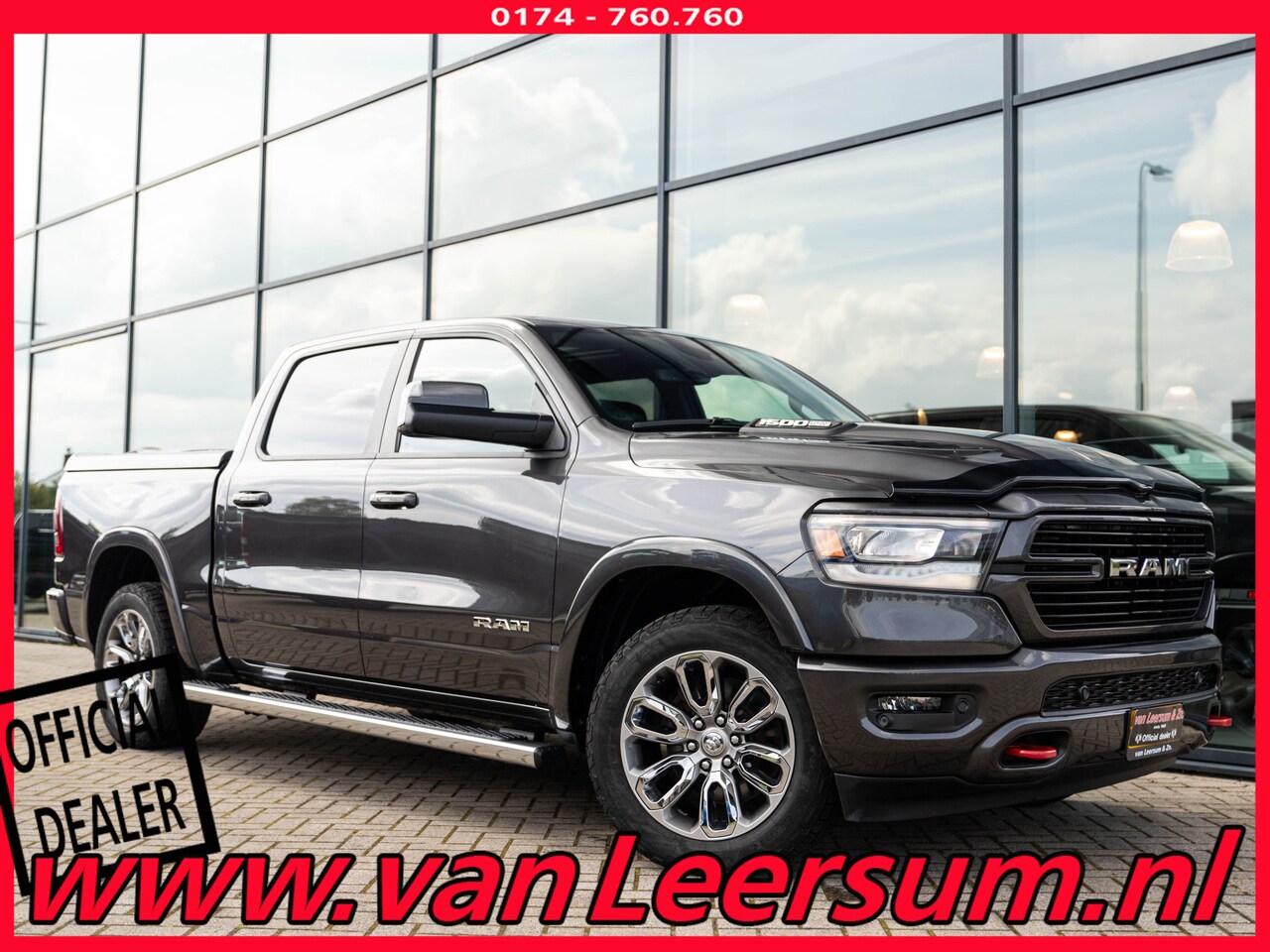 Dodge Ram 1500 - Laramie | Pano | H&K | Alarm klasse III | Uitlaatklep - AutoWereld.nl