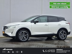 Nissan Qashqai - 1.3 MHEV Xtronic Tekna / Trekhaak (1800 KG) / Navigatie + Apple Carplay/Android Auto / Pan