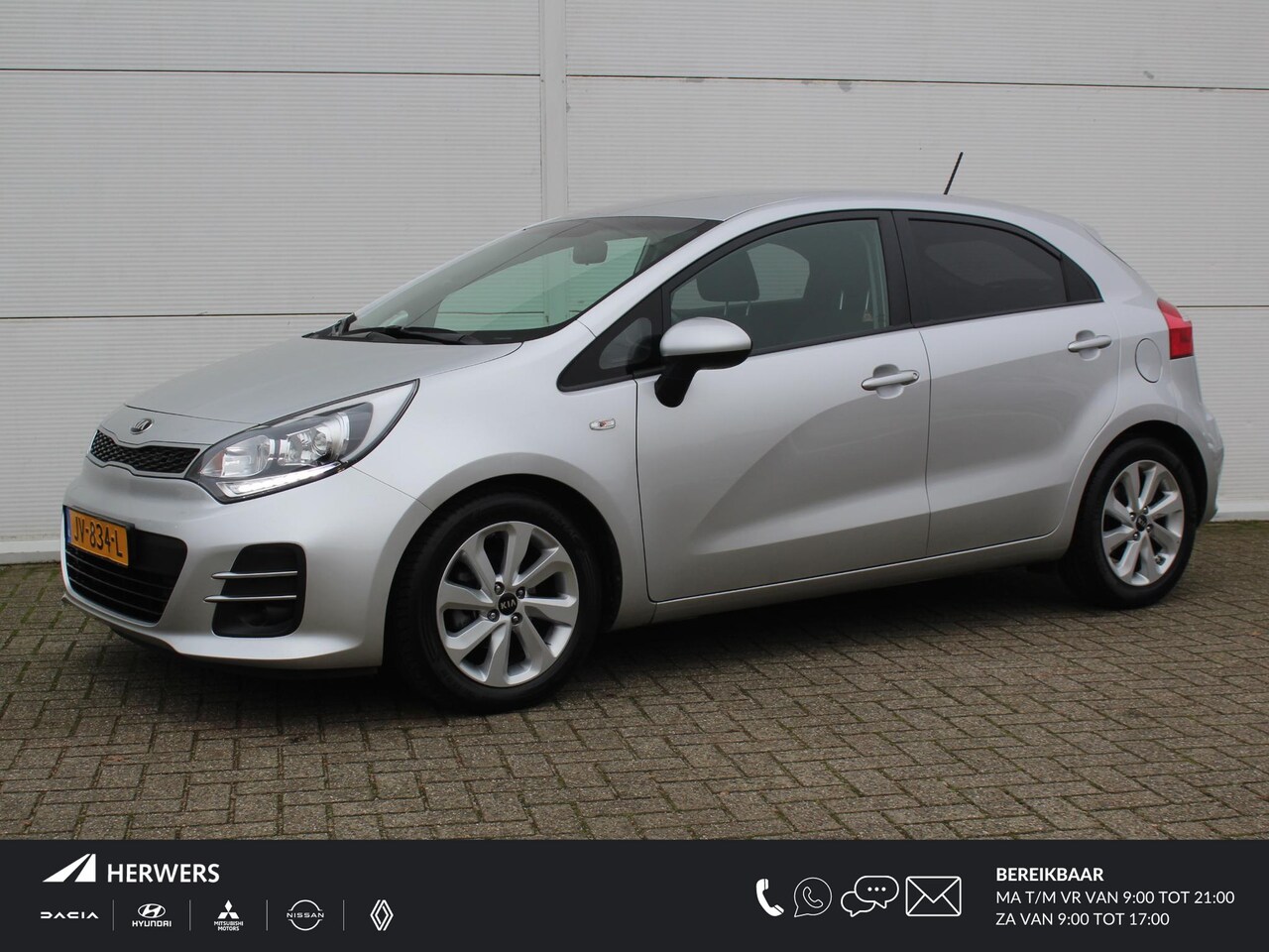 Kia Rio - 1.2 CVVT DynamicLine / Navigatie / Achteruitrijcamera / Airco / Cruise Control / Bluetooth - AutoWereld.nl