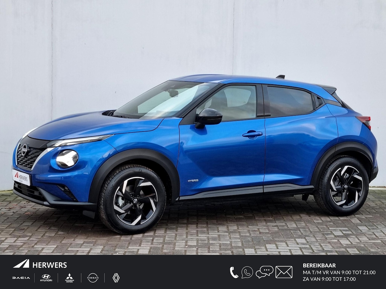 Nissan Juke - 1.6 Hybrid N-Connecta Automaat / Navigatie / Rondomzicht Camera / Cruise Control Adaptief - AutoWereld.nl