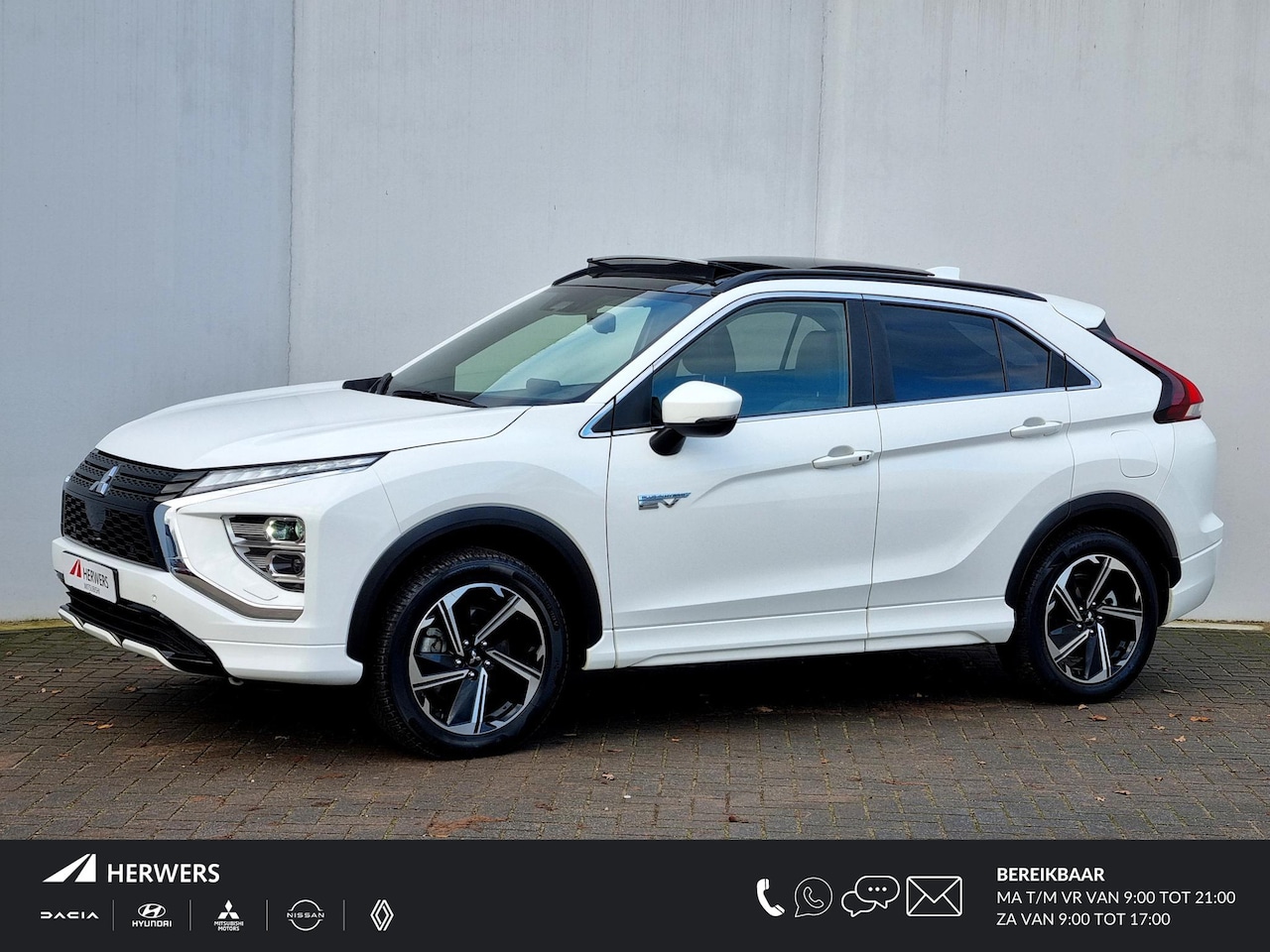 Mitsubishi Eclipse Cross - 2.4 PHEV Prestige S-AWC 4WD Automaat / 1500KG Trekgewicht / Schuif-/Opendak / Cruise Contr - AutoWereld.nl