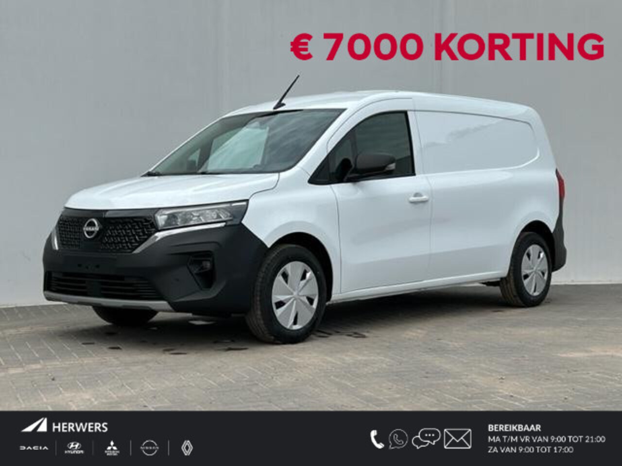 Nissan Townstar - N-Connecta L2 45 kWh / ** € 7.000,- KORTING ** / Nieuw uit voorraad leverbaar - AutoWereld.nl