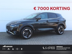 Nissan Qashqai - 1.3 MHEV Xtronic N-Connecta / Nieuw Model / Navigatie + Apple Carplay/Android Auto / Panor