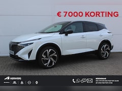 Nissan Qashqai - 1.3 MHEV Xtronic Tekna Plus * € 7.000, - Korting */ Uit Voorraad Leverbaar / Navigatie + A