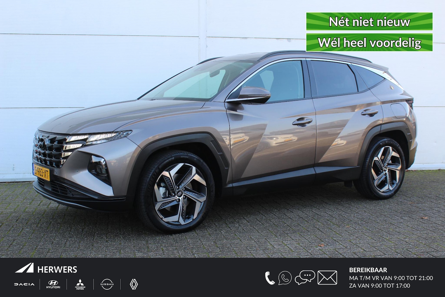 Hyundai Tucson - 1.6 T-GDI PHEV Comfort Smart 4WD / Trekhaak (1350 KG) / Navigatie + Apple Carplay/Android - AutoWereld.nl