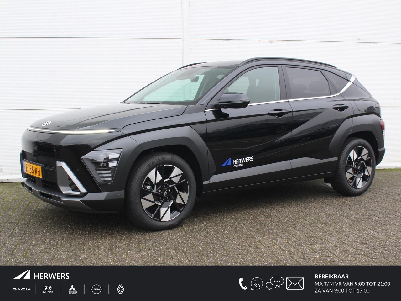 Hyundai Kona - 1.6 GDI HEV Premium / Navigatie + Apple Carplay/Android Auto / Climate Control / Lederen B - AutoWereld.nl