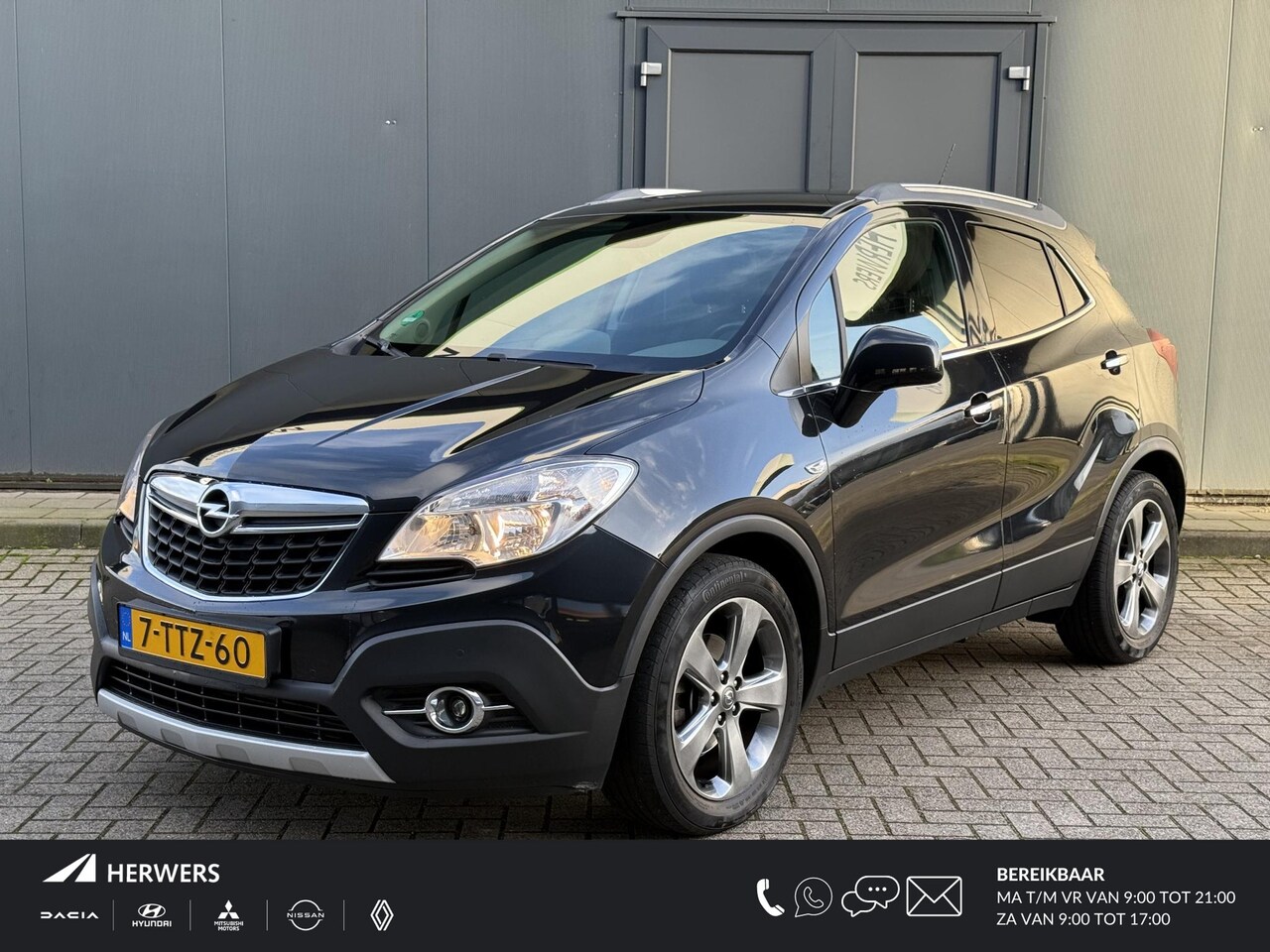 Opel Mokka - 1.4 T Cosmo / Trekhaak ( 1200 kg trekgewicht) / Achteruitrijcamera / Cruise Control / Navi - AutoWereld.nl