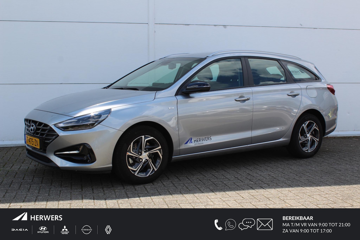 Hyundai i30 Wagon - 1.0 T-GDi Mild Hybride Comfort Smart / Navigatie + Apple Carplay/Android Auto / Climate Co - AutoWereld.nl