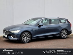 Volvo V60 - 2.0 T6 Twin Engine AWD Inscription Automaat / Trekhaak / Camera / Navigatie / Android Auto