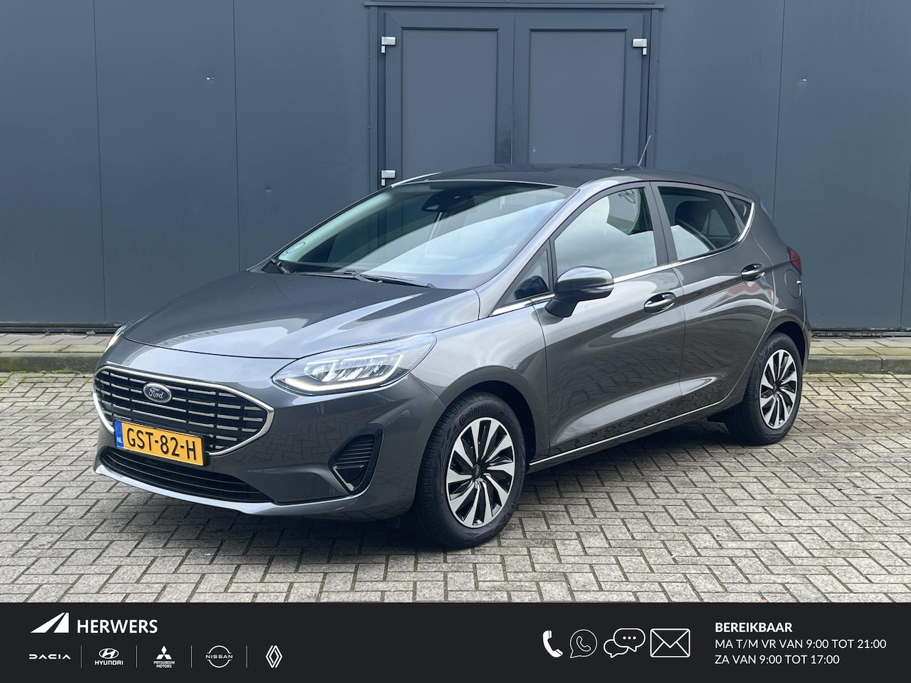 Ford Fiesta - 1.0 EcoBoost Hybrid Titanium Automaat / Navigatie via Android Auto/Apple Carplay / Stoelve - AutoWereld.nl