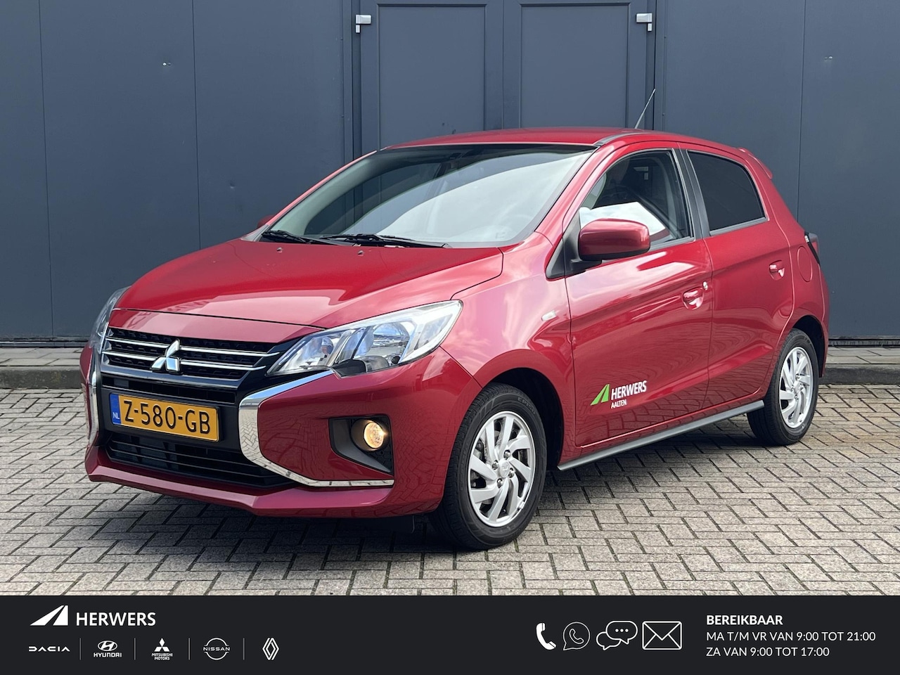 Mitsubishi Space Star - 1.2 Dynamic / Apple&Android Carplay / Camera / Airco / Cruise Control / Bluetooth / Lichtm - AutoWereld.nl